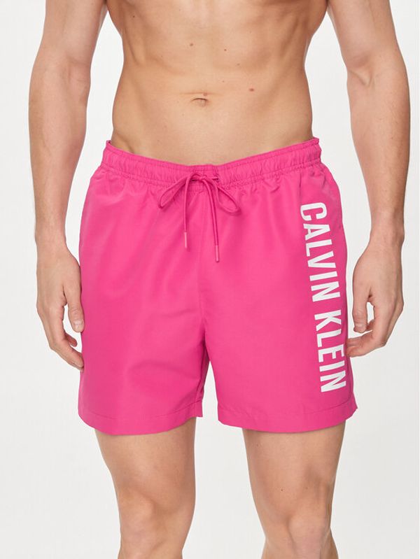 Calvin Klein Swimwear Calvin Klein Swimwear Kupaće gaće i hlače KM0KM01004 Ružičasta Regular Fit