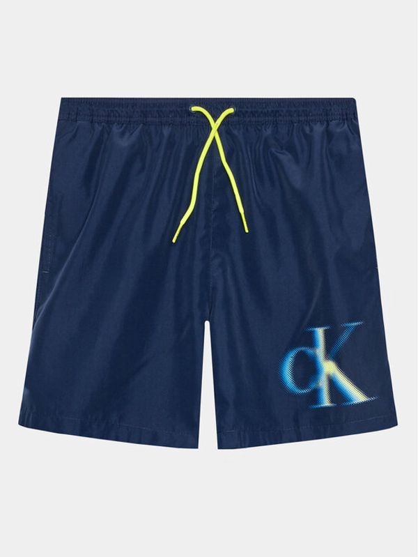 Calvin Klein Swimwear Calvin Klein Swimwear Kupaće gaće i hlače KV0KV00028 Tamnoplava Regular Fit