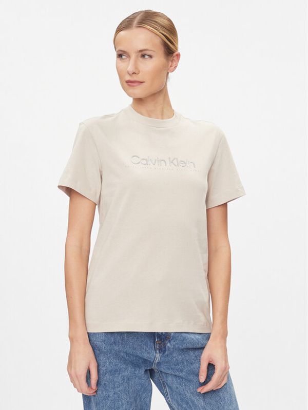 Calvin Klein Calvin Klein T-shirt Graphic K20K206753 Siva Regular Fit