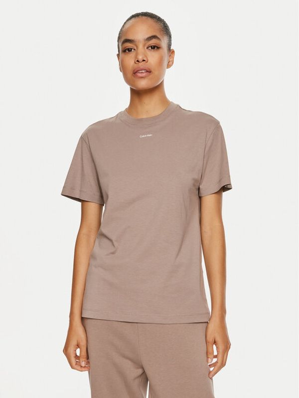 Calvin Klein Calvin Klein T-shirt Nano Logo K20K207519 Bež Regular Fit