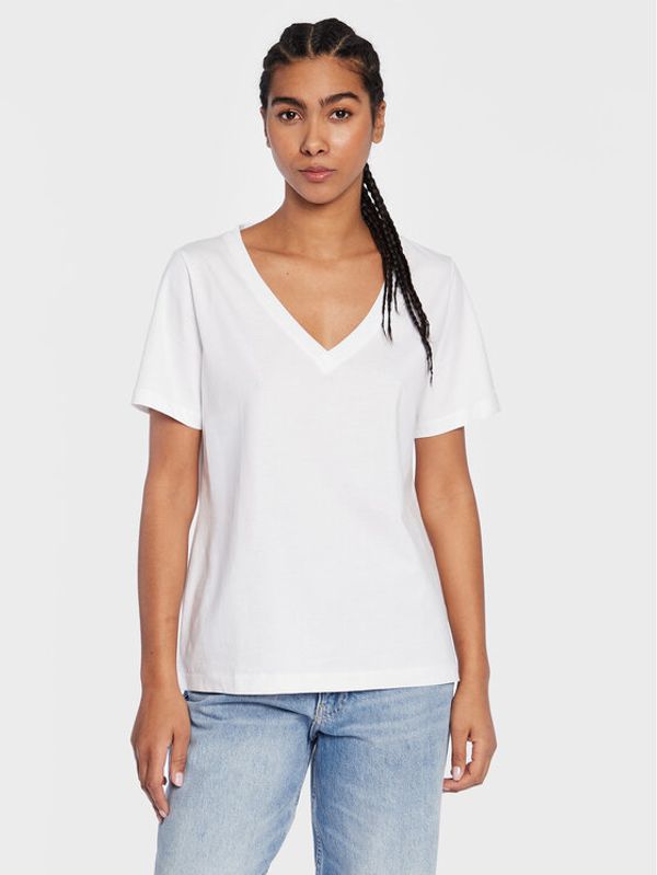 Calvin Klein Calvin Klein T-shirt Smooth K20K205338 Bijela Regular Fit