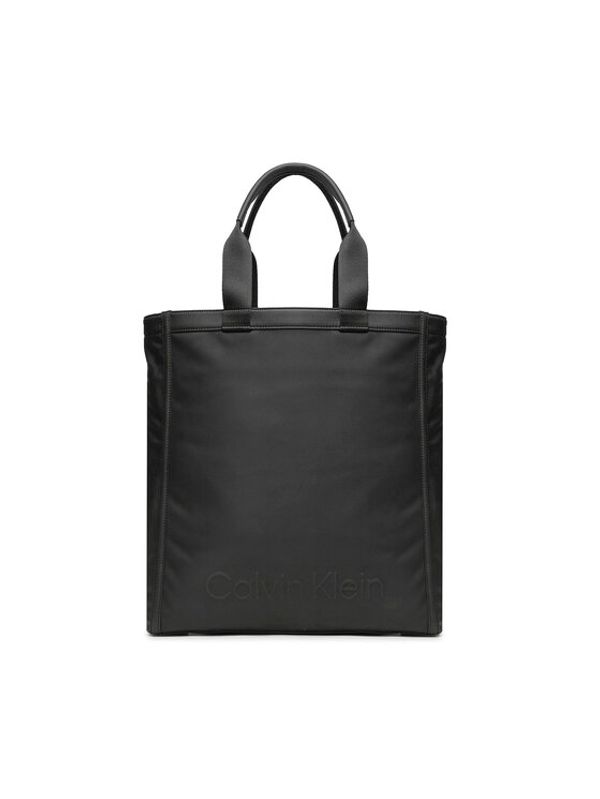 Calvin Klein Calvin Klein Torbica Ck Connect Tote Pu K40K401001 Crna