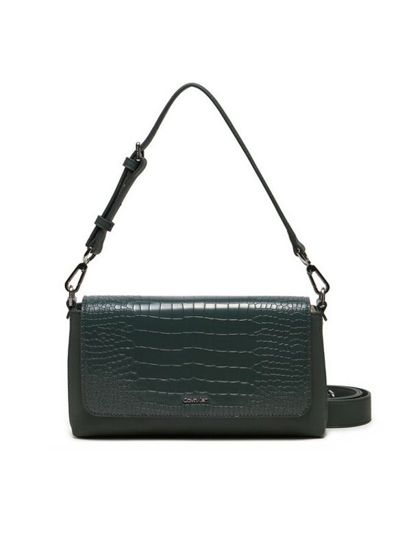 Calvin Klein Calvin Klein Torbica Ck Must Shoulder Bag_Croco K60K612111 Zelena