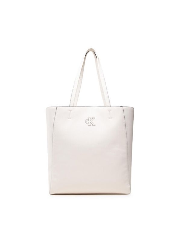 Calvin Klein Calvin Klein Torbica Minimal Monogram Shopper32 K60K609292 Bež