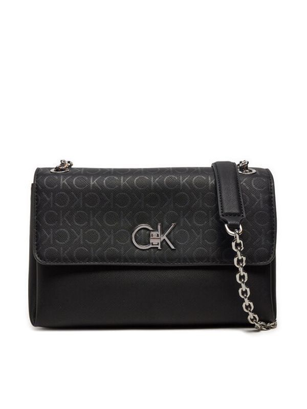 Calvin Klein Calvin Klein Torbica Re-Lock Conv K60K612677 Crna