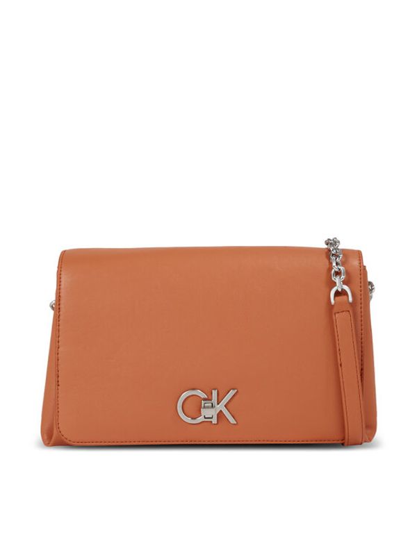 Calvin Klein Calvin Klein Torbica Re-Lock Shoulder Bag Md K60K611057 Smeđa