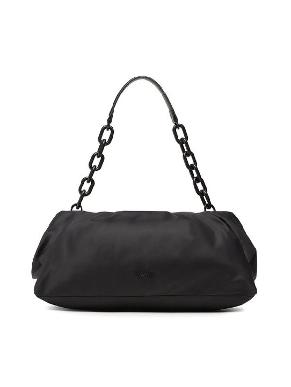Calvin Klein Calvin Klein Torbica Soft Nylon Shoulder Bag Lg K60K610647 Crna