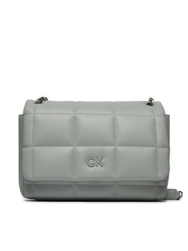 Calvin Klein Calvin Klein Torbica Square Quilt Conv Shoulder Bag K60K612332 Siva