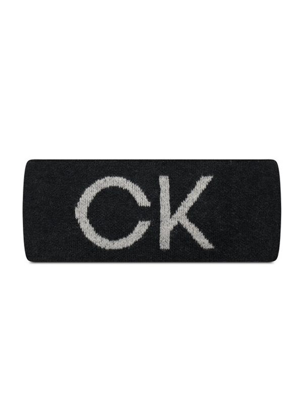 Calvin Klein Calvin Klein Traka za glavu Elevated Monogram K60K609962 Crna