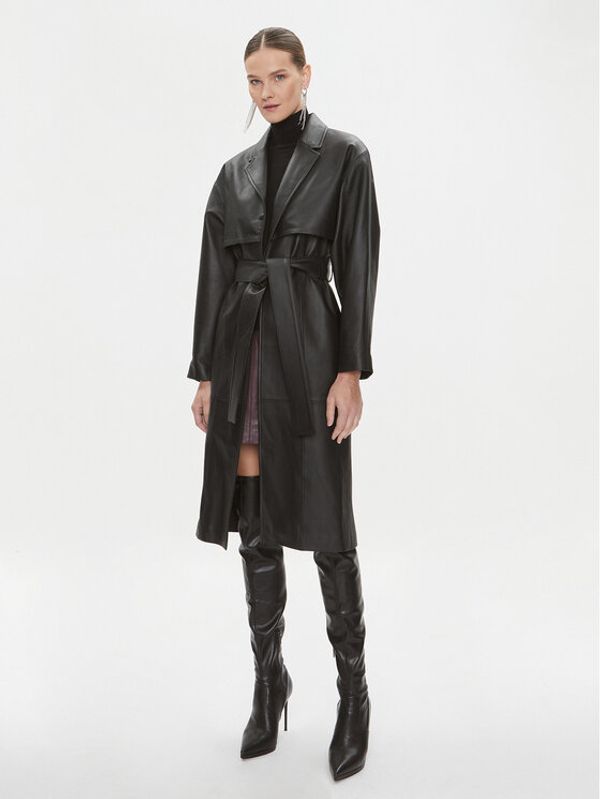 Calvin Klein Calvin Klein Trench K20K206719 Crna Regular Fit