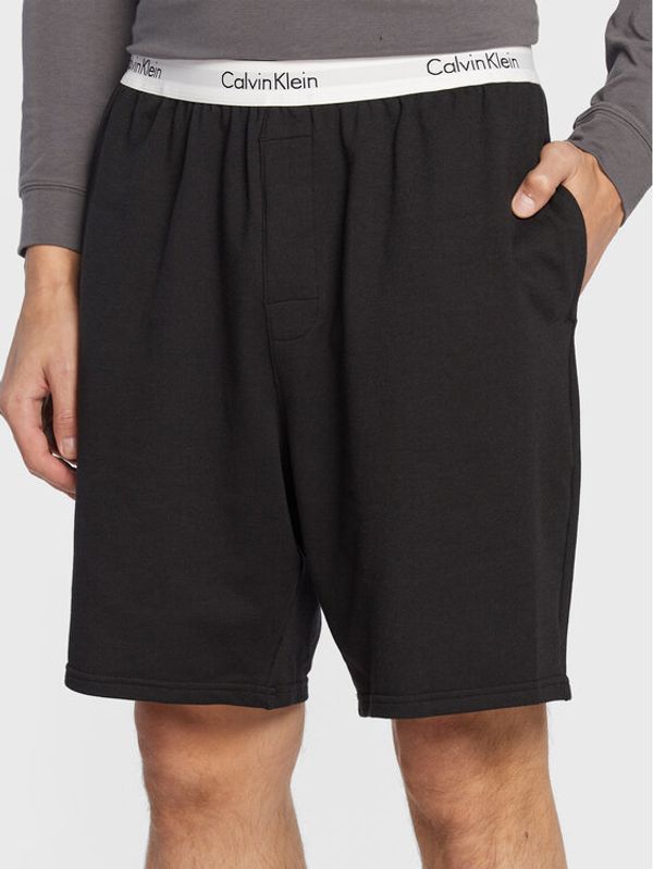 Calvin Klein Underwear Calvin Klein Underwear Kratke pidžama hlače 000NM2303E Crna Regular Fit