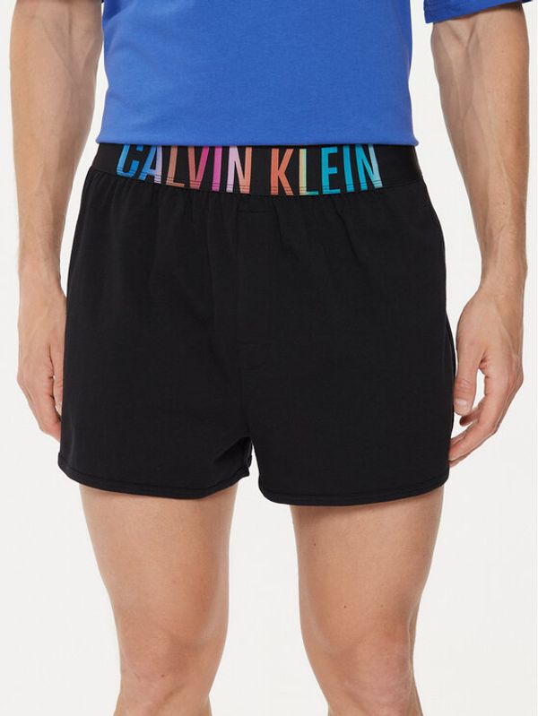 Calvin Klein Underwear Calvin Klein Underwear Kratke pidžama hlače 000NM2636E Crna Regular Fit