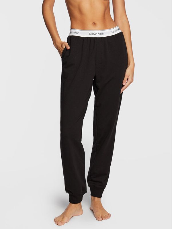 Calvin Klein Underwear Calvin Klein Underwear Pidžama hlače 000QS6872E Crna Relaxed Fit