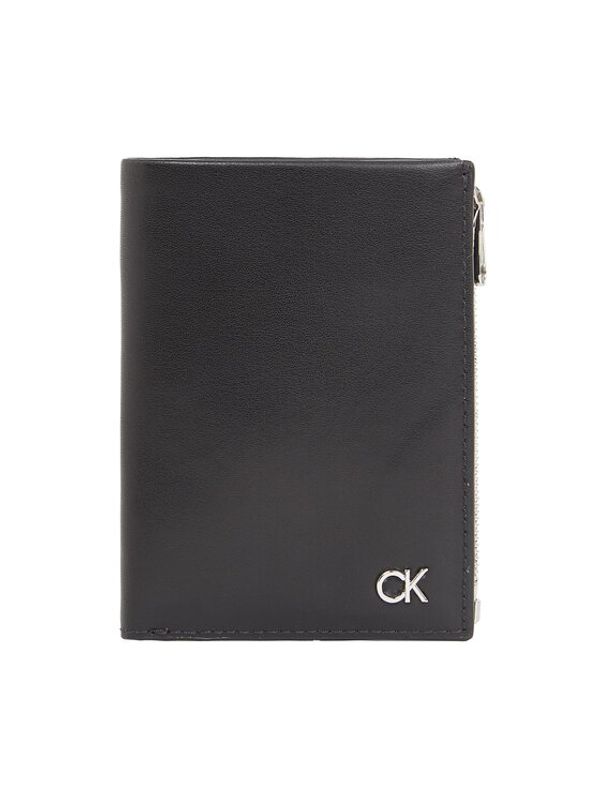 Calvin Klein Calvin Klein Veliki muški novčanik Metal Ck K50K511688 Crna