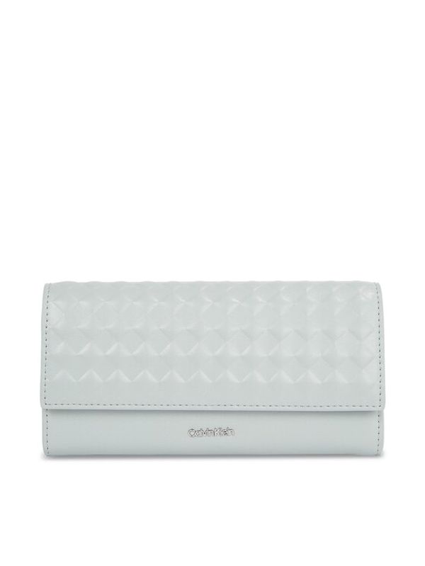 Calvin Klein Calvin Klein Veliki ženski novčanik Calvin Mini Quilt K60K611895 Siva