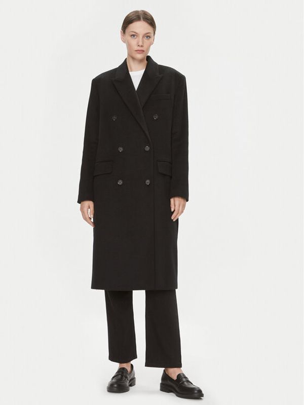 Calvin Klein Calvin Klein Vuneni kaput K20K205935 Crna Regular Fit