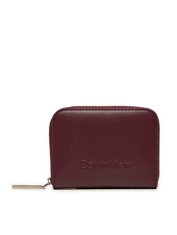 Calvin Klein Calvin Klein Ženski novčanik Embossed Logo K60K612437 Ljubičasta