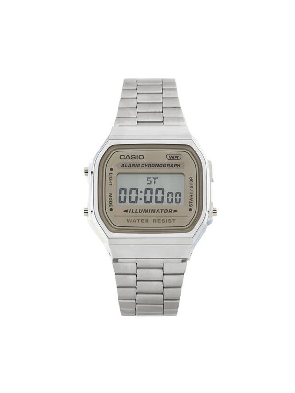 Casio Casio Sat A168WA-8AYES Srebrna