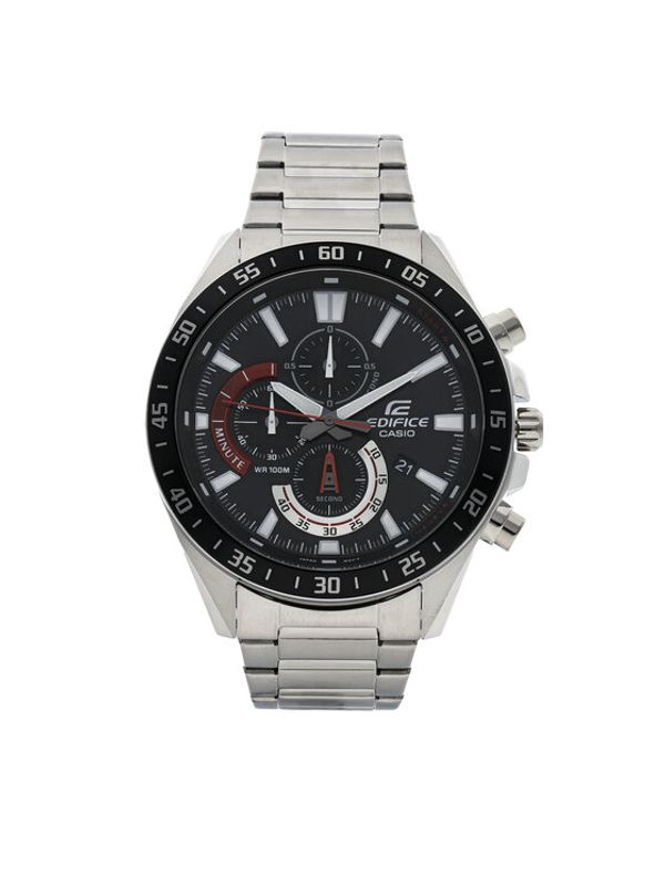 Casio Casio Sat Edifice EFV-620D-1A4VUEF Srebrna