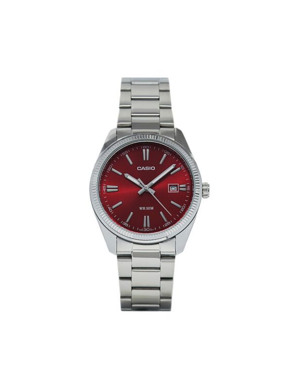 Casio Casio Sat Timeless MTP-1302PD-4AVEF Srebrna