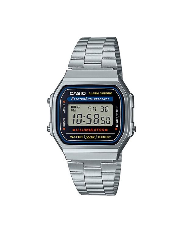 Casio Casio Sat Vintage A168WA-1YES Srebrna