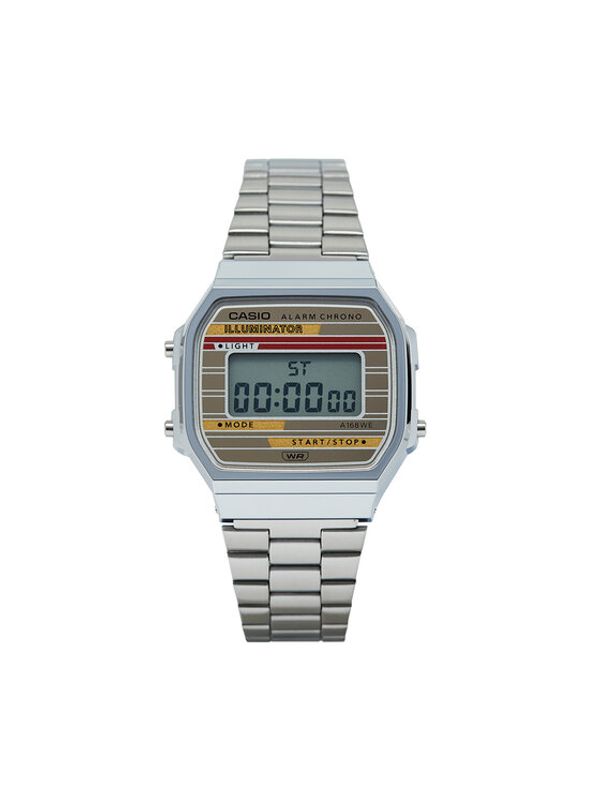 Casio Casio Sat Vintage A168WEHA-9AEF Srebrna