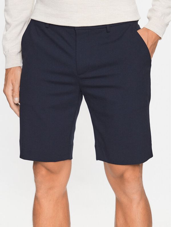 Casual Friday Casual Friday Kratke hlače 20504285 Tamnoplava Slim Fit