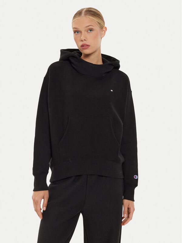 Champion Champion Majica dugih rukava 116236 Crna Loose Fit