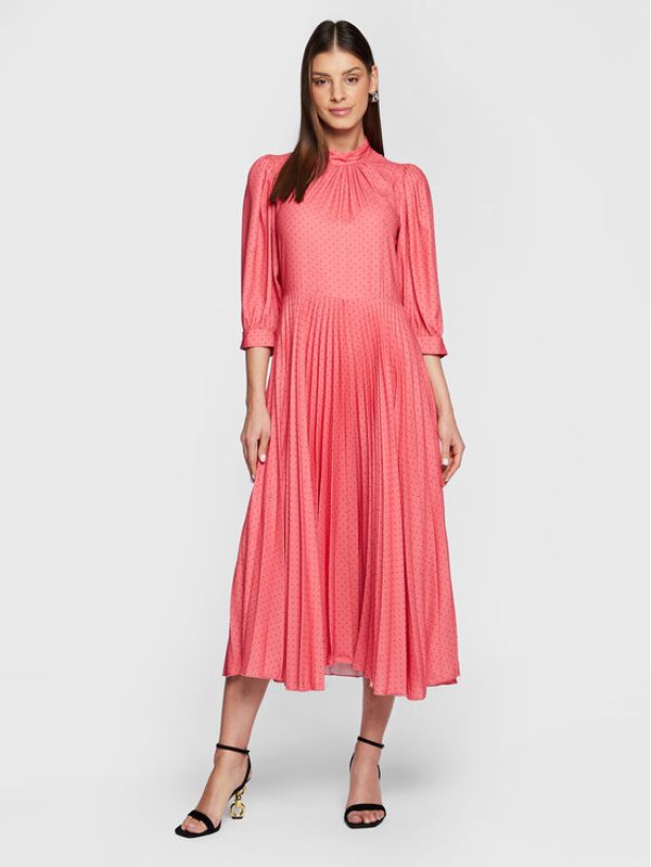 Closet London Closet London Haljina za svaki dan D8163 Ružičasta Regular Fit
