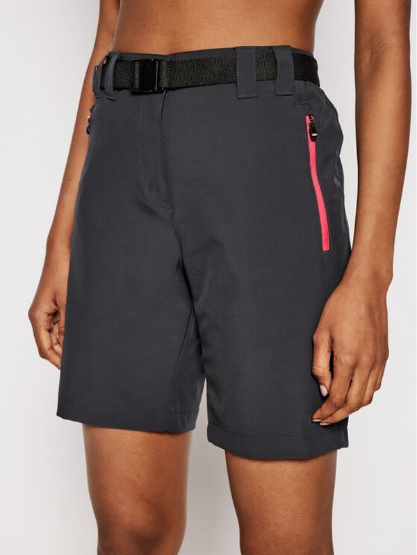 CMP CMP Sportske kratke hlače 3T51146 Siva Regular Fit