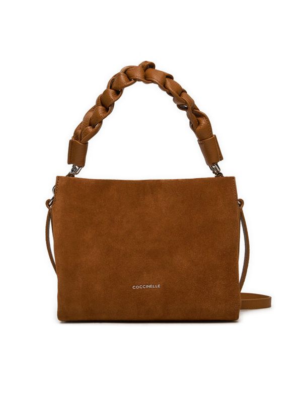 Coccinelle Coccinelle Torbica P6P Boheme Suede Bimaterial E1 P6P 58 01 01 Smeđa