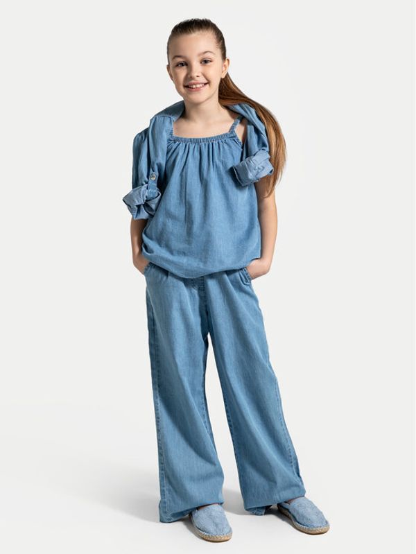 Coccodrillo Coccodrillo Hlače WC4119101HGJ Plava Relaxed Fit