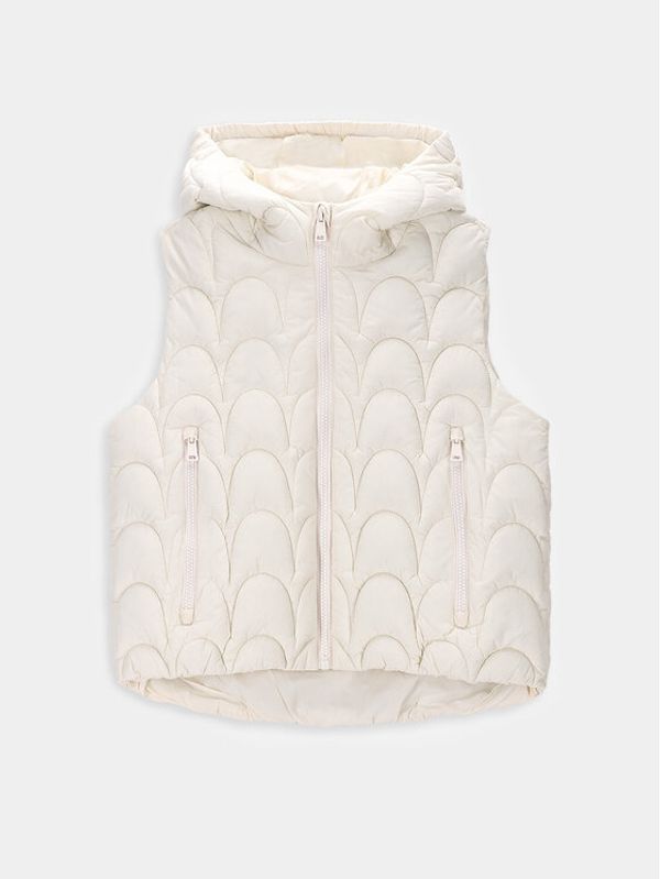 Coccodrillo Coccodrillo Prsluk WC4178101OGK Écru Regular Fit