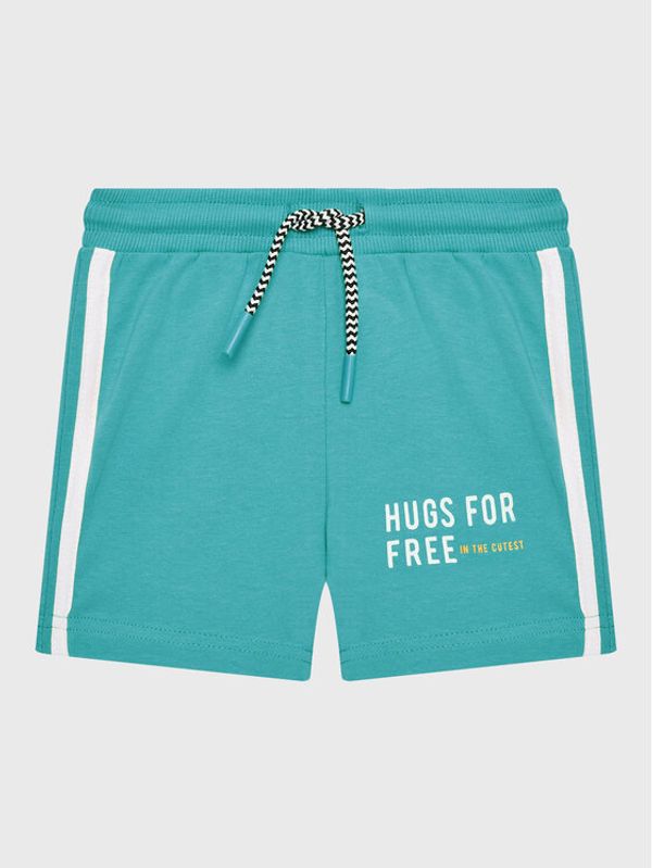 Coccodrillo Coccodrillo Sportske kratke hlače WC2121502HUG Tirkizna Regular Fit