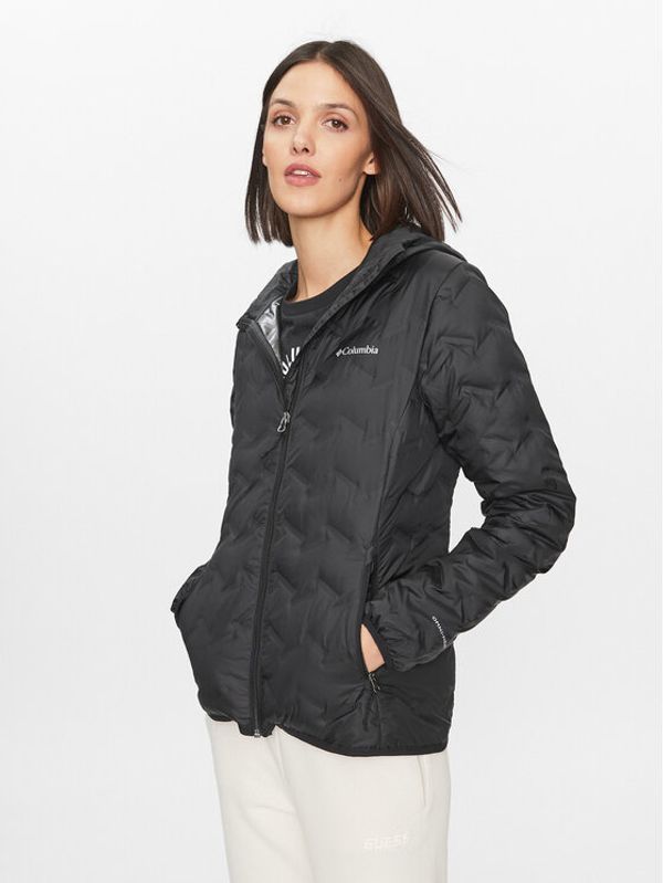 Columbia Columbia Pernata jakna Delta Ridge™ Down Hooded Jacket Crna Regular Fit