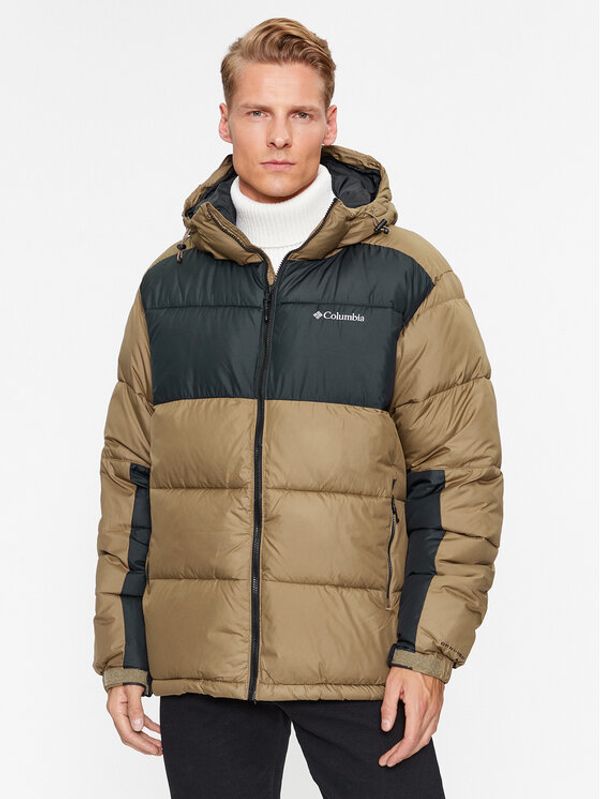 Columbia Columbia Pernata jakna Pike Lake™ II Hooded Jacket Smeđa Regular Fit