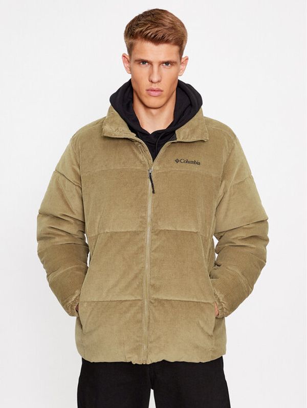Columbia Columbia Pernata jakna Puffect™ Corduroy Jacket 205099 Smeđa Regular Fit