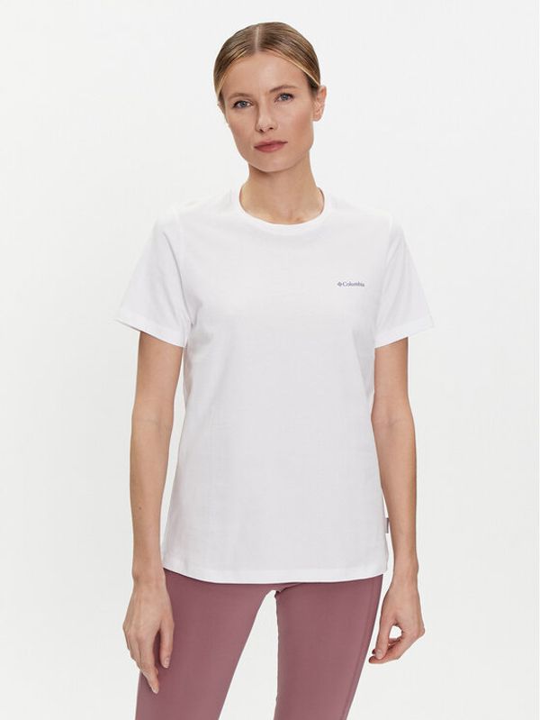 Columbia Columbia T-shirt Boundless Beauty™ Graphic 2036573 Bijela Relaxed Fit