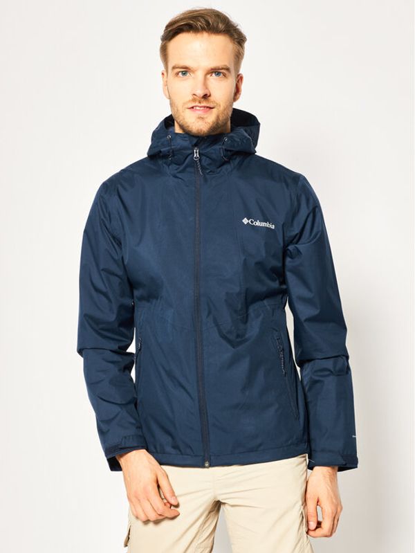 Columbia Columbia Vodootporna jakna Inner Limits II EO0088 Tamnoplava Regular Fit