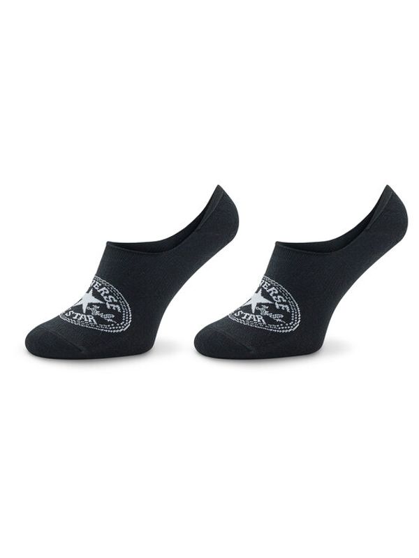 Converse Converse Set od 2 para muških niskih čarapa E1138B-2020 Crna