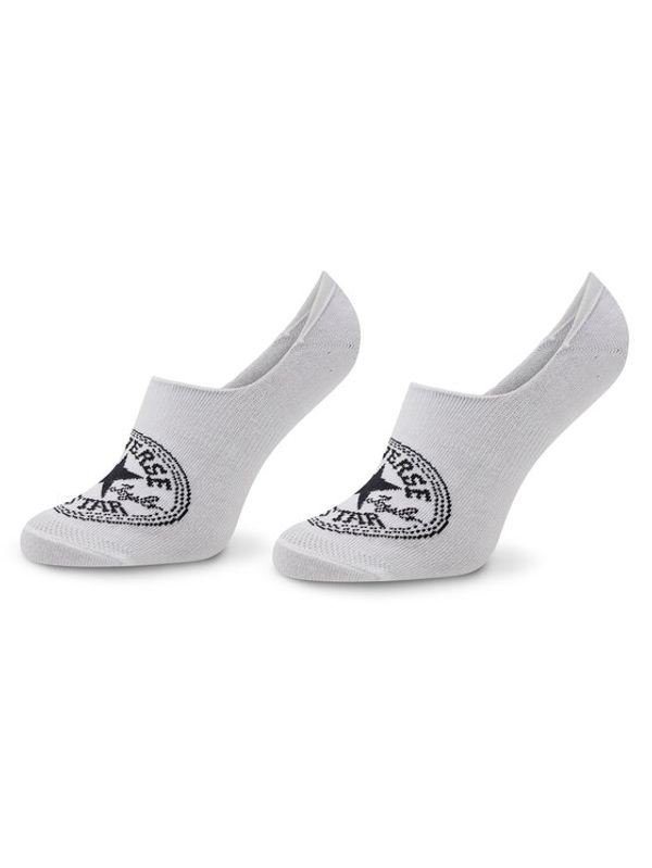 Converse Converse Set od 2 para ženskih niskih čarapa E1138W-2009 Bijela