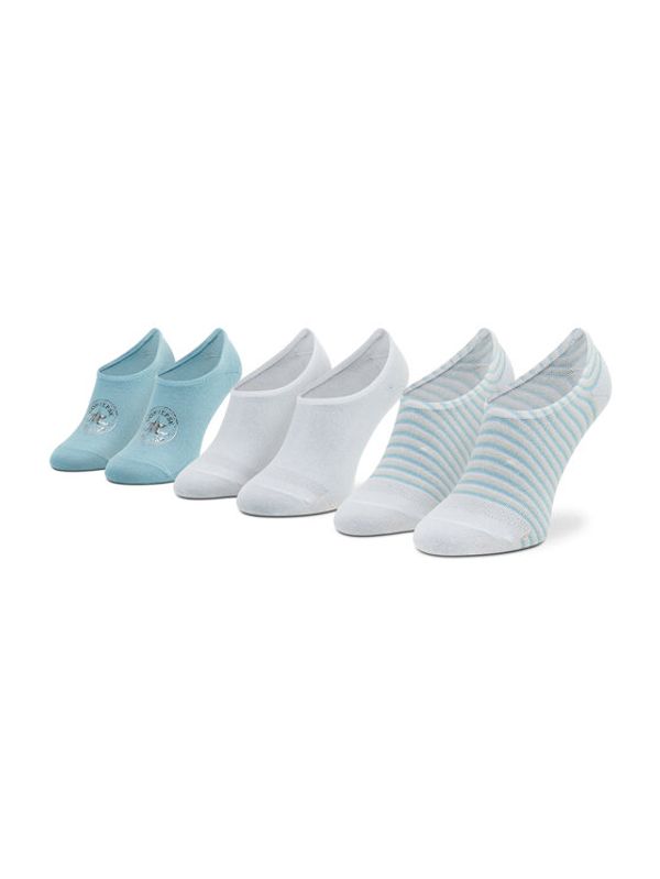 Converse Converse Set od 3 para niskih ženskih čarapa E1132E Šarena