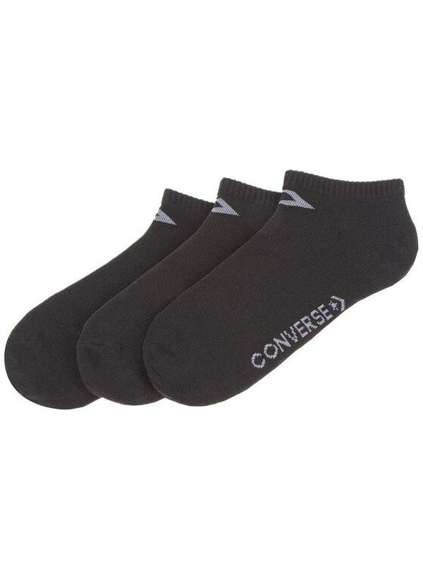 Converse Converse Set od 3 para niskih ženskih čarapa E751B-3012 Crna