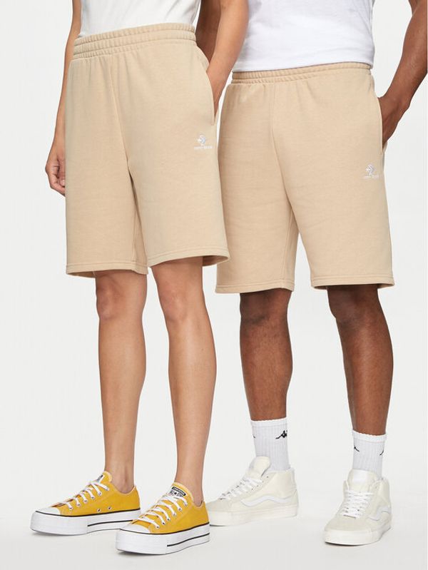 Converse Converse Sportske kratke hlače U Star Chevr Emb Short 10023875-A21 Bež Regular Fit