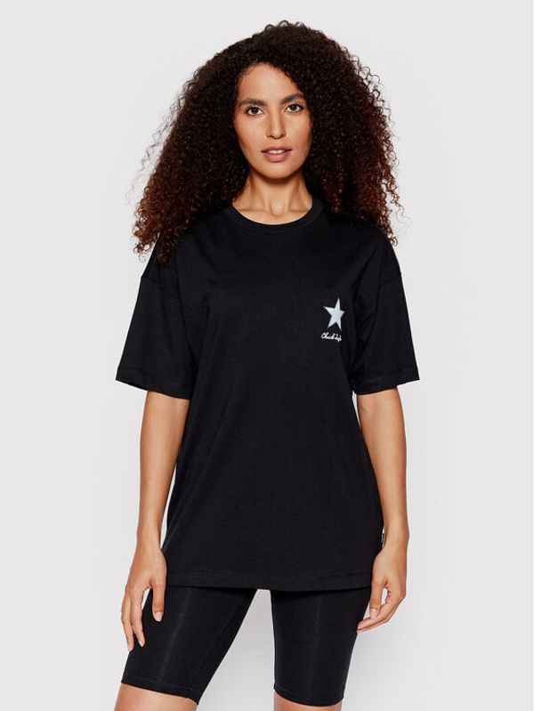 Converse Converse T-shirt 10023207-A03 Crna Loose Fit