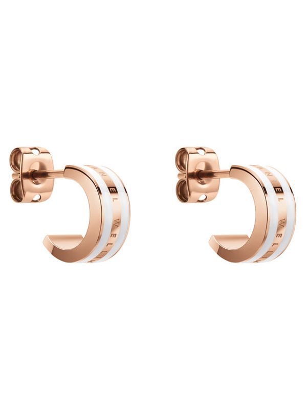 Daniel Wellington Daniel Wellington Naušnice Emalie DW00400148 Ružičasta pozlata