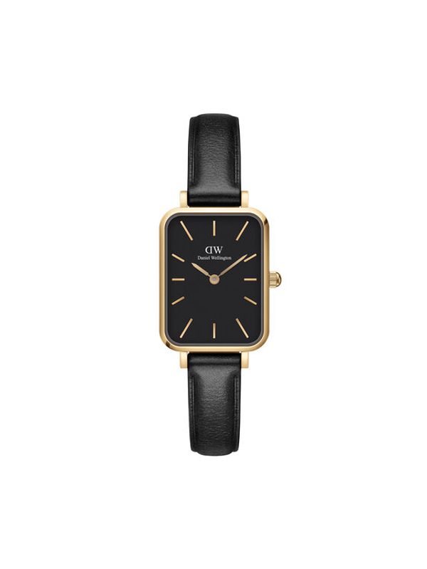 Daniel Wellington Daniel Wellington Sat Quadro Pressed DW00100560 Crna
