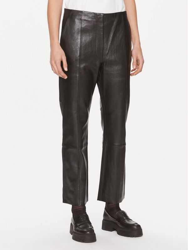 DAY BIRGER ÉT MIKKELSEN DAY BIRGER ÉT MIKKELSEN Kožne hlače Shiv 100418 Crna Regular Fit