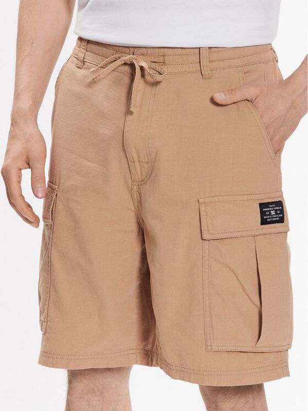 DC DC Kratke hlače Tundra ADYWS03068 Bež Regular Fit
