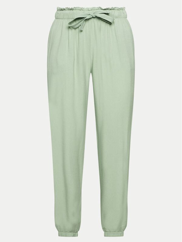 Deha Deha Donji dio trenerke A00636 Zelena Regular Fit
